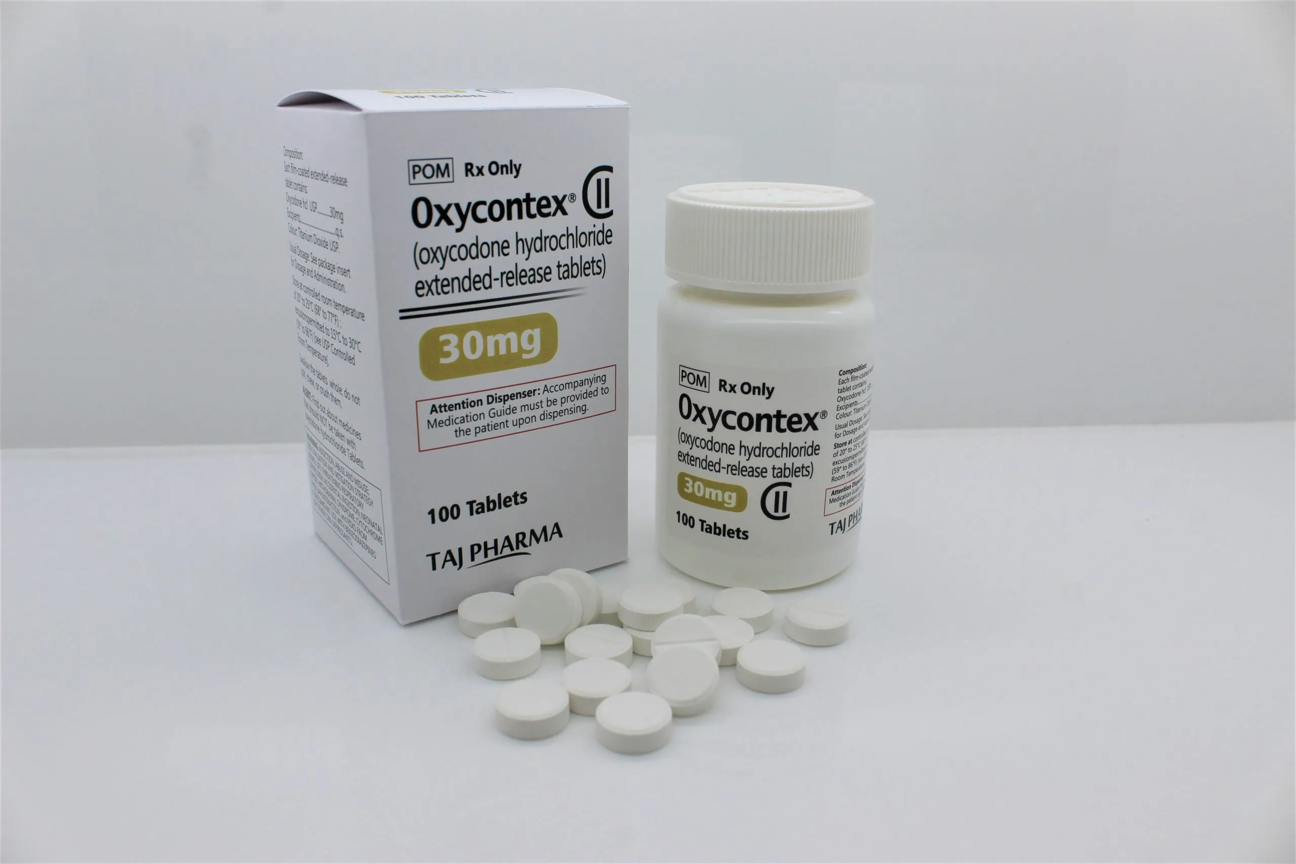 Oxycodone Hydrochloride ER Tablets 30mg Largest Generic Manufacturer