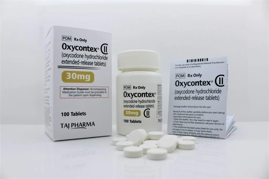Oxycodone Hydrochloride ER Tablets 30mg Suppliers India