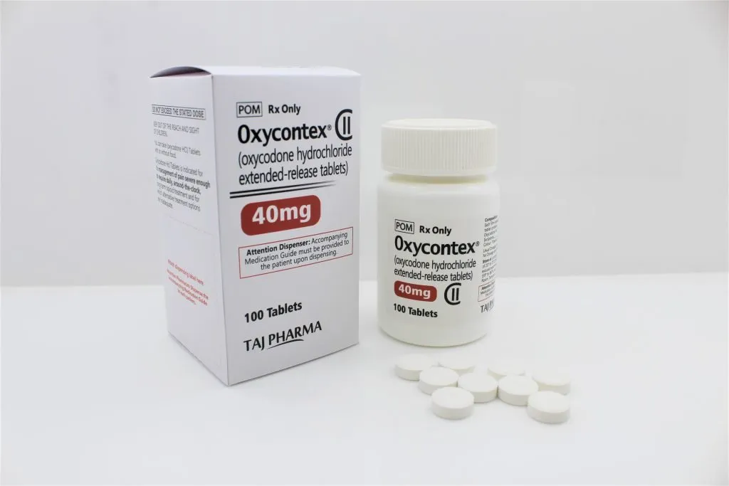 Listed Oxycodone Hydrochloride Tablets 40mg manufacturers
