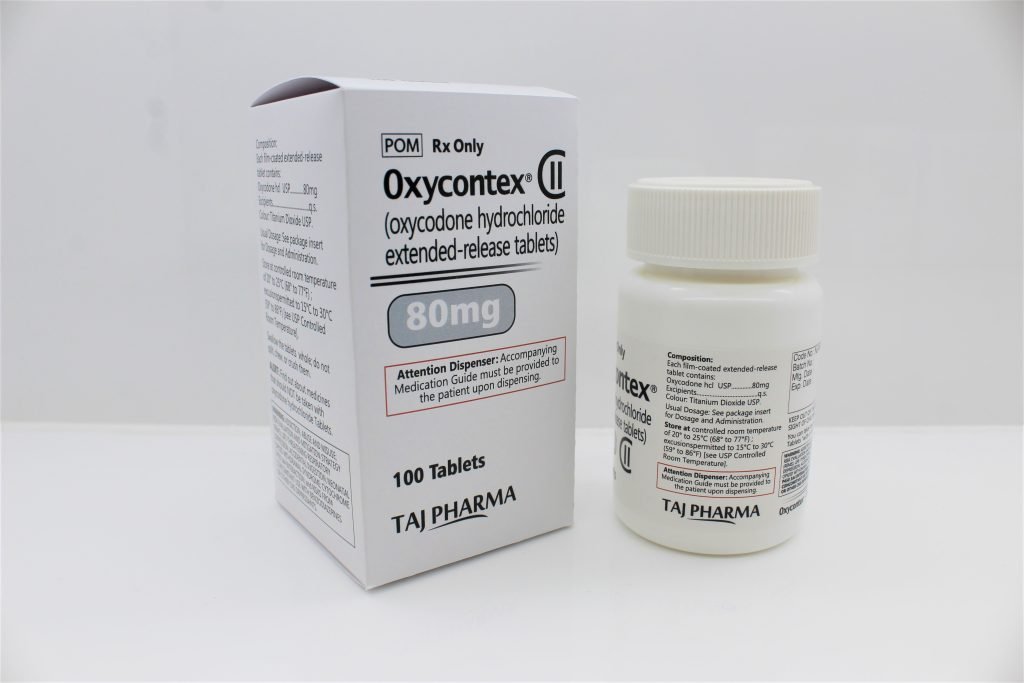 WHO-GMP Certified Oxycodone Hci Tablets 80mg
