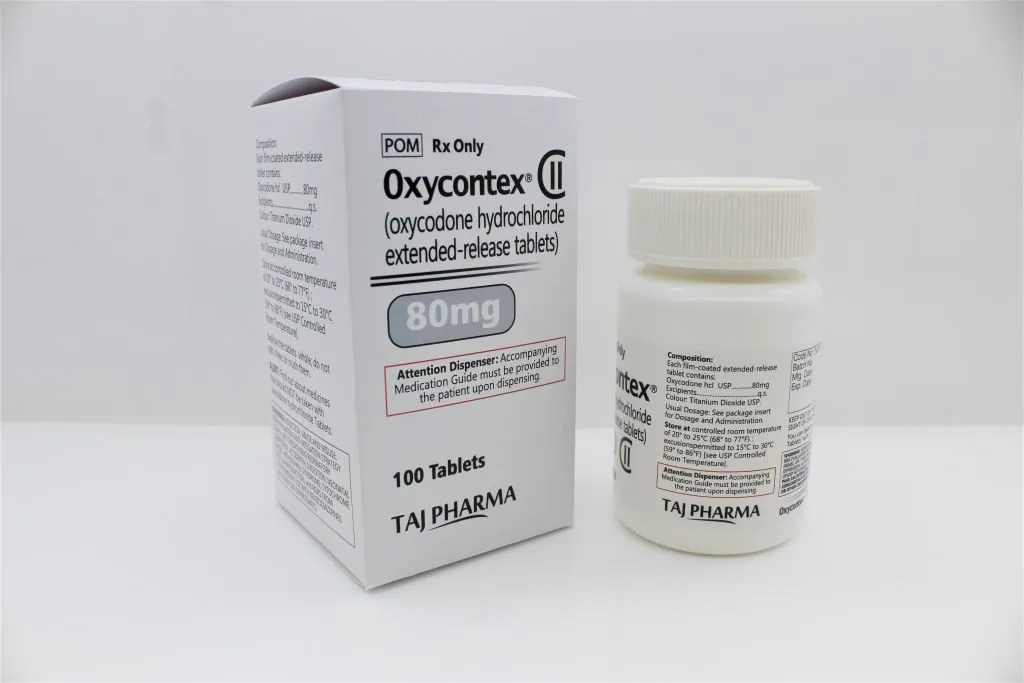 WHO-GMP Certified Oxycodone Hci Tablets 80mg