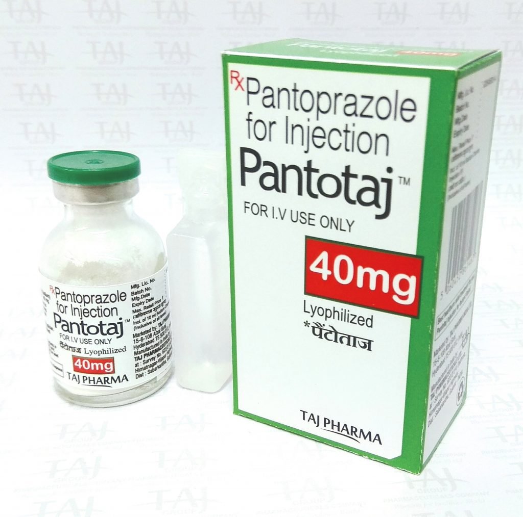 Pantoprazole 40mg powder for injection - Pantotaj
