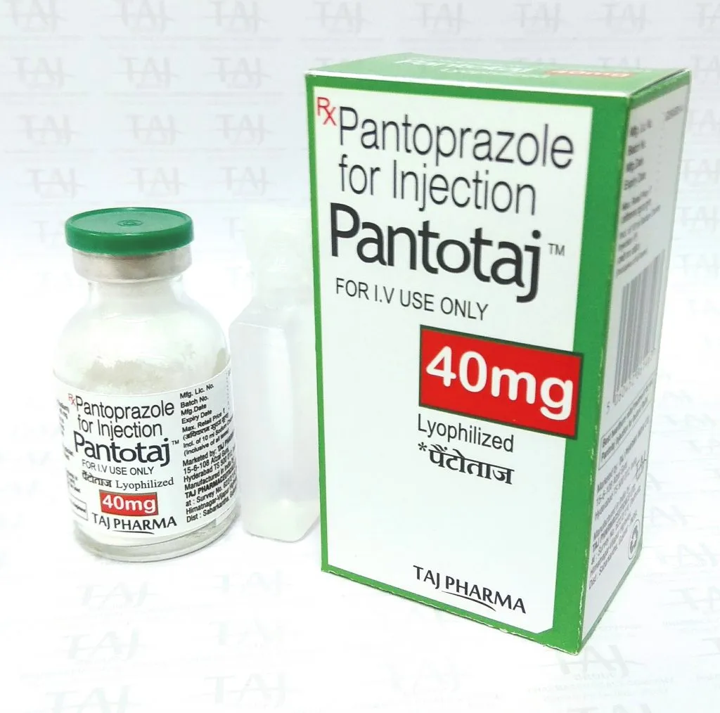 Pantoprazole 40mg powder for injection - Pantotaj