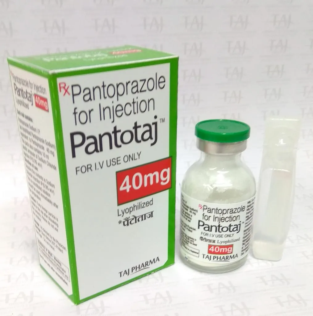 Pantoprazole 40mg powder for injection - Pantotaj