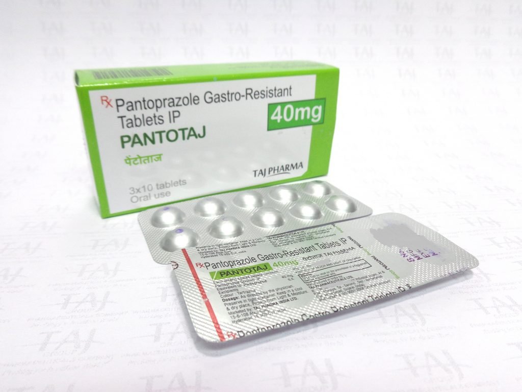 Pantoprazole 40mg gastro-resistant tablets - PANTOTAJ
