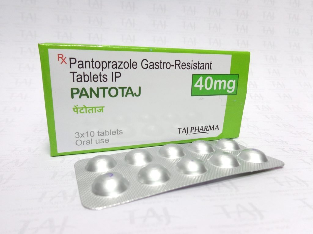 Pantoprazole 40mg gastro-resistant tablets - PANTOTAJ