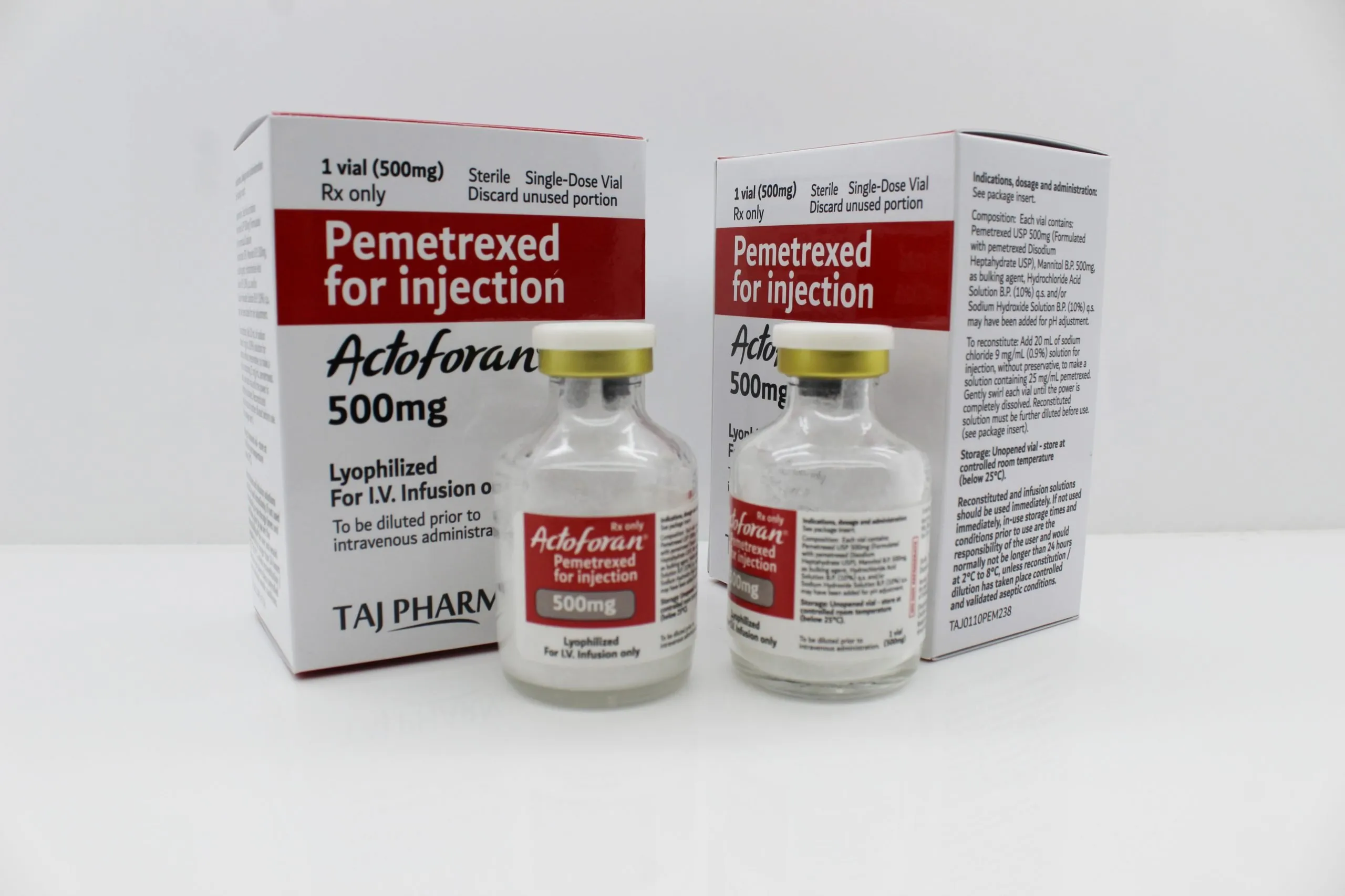 Pemetrexed Injection 500mg Manufacturers Suppliers in India - WHO-GMP Certified