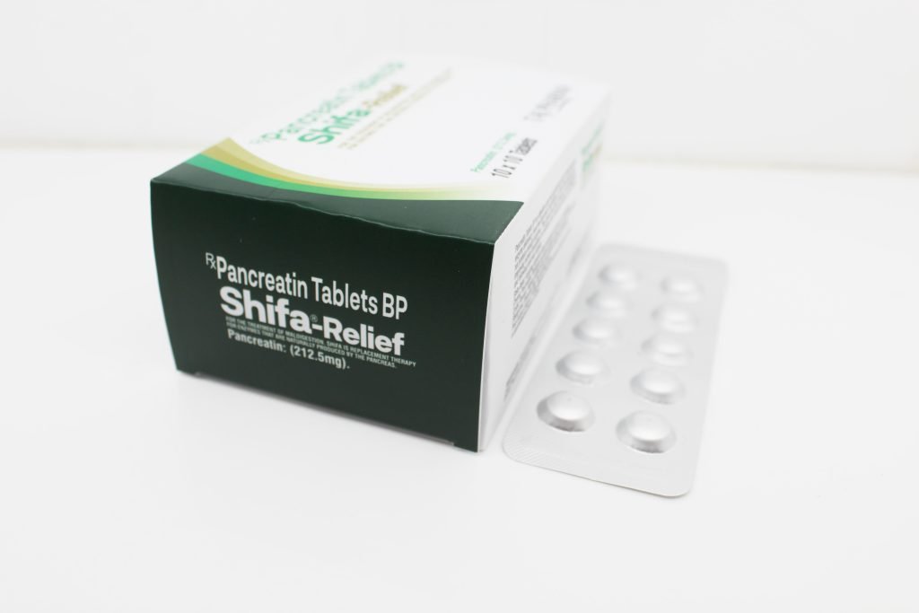 Pancreatin BP 212.5mg Tablets Manufacturers India & Pioneer Exporters