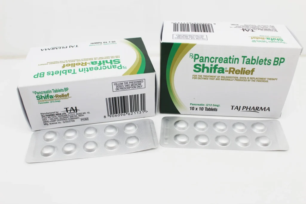 Pancreatin BP 212.5mg Tablets Manufacturers India Suppliers