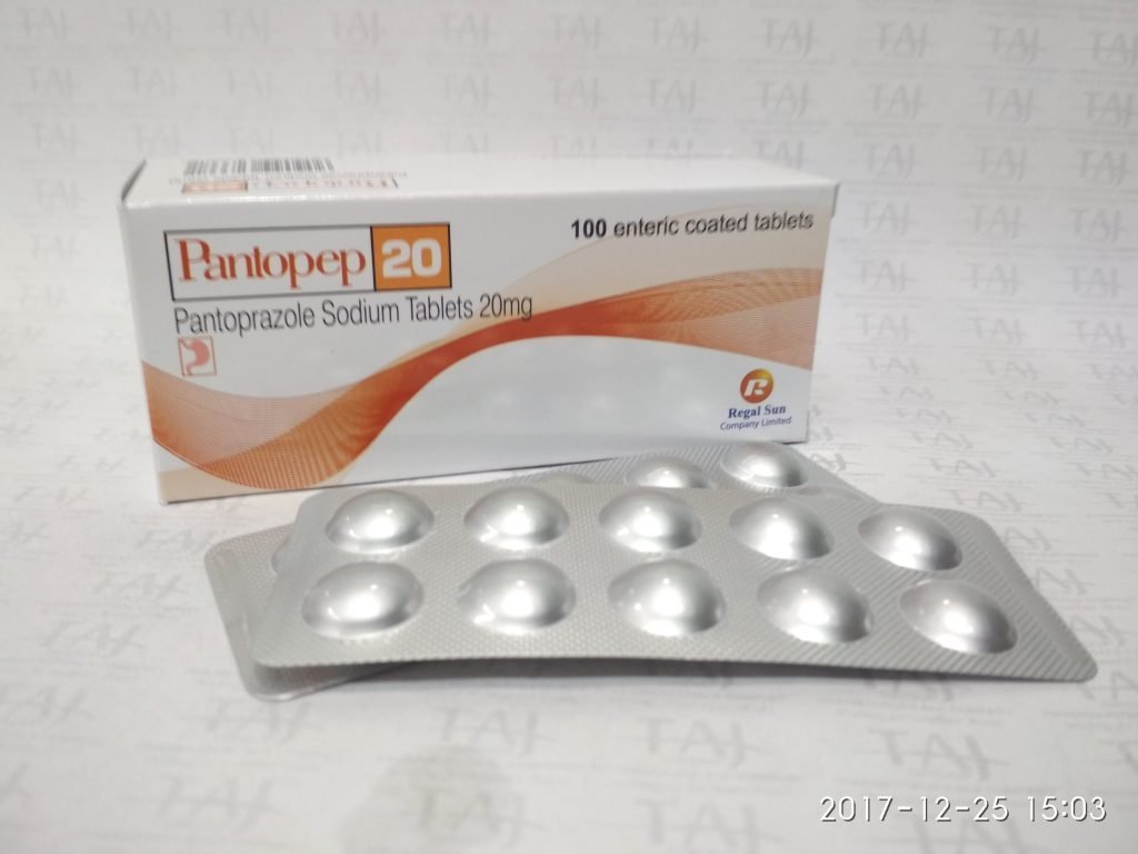 Pantoprazole Sodium Tablets-20 mg Taj Pharma