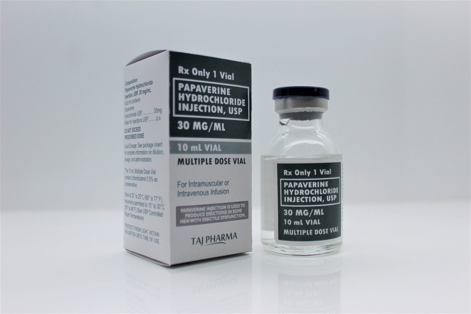 Papaverine HCI Injection Exporters and manufacturing companies from India
