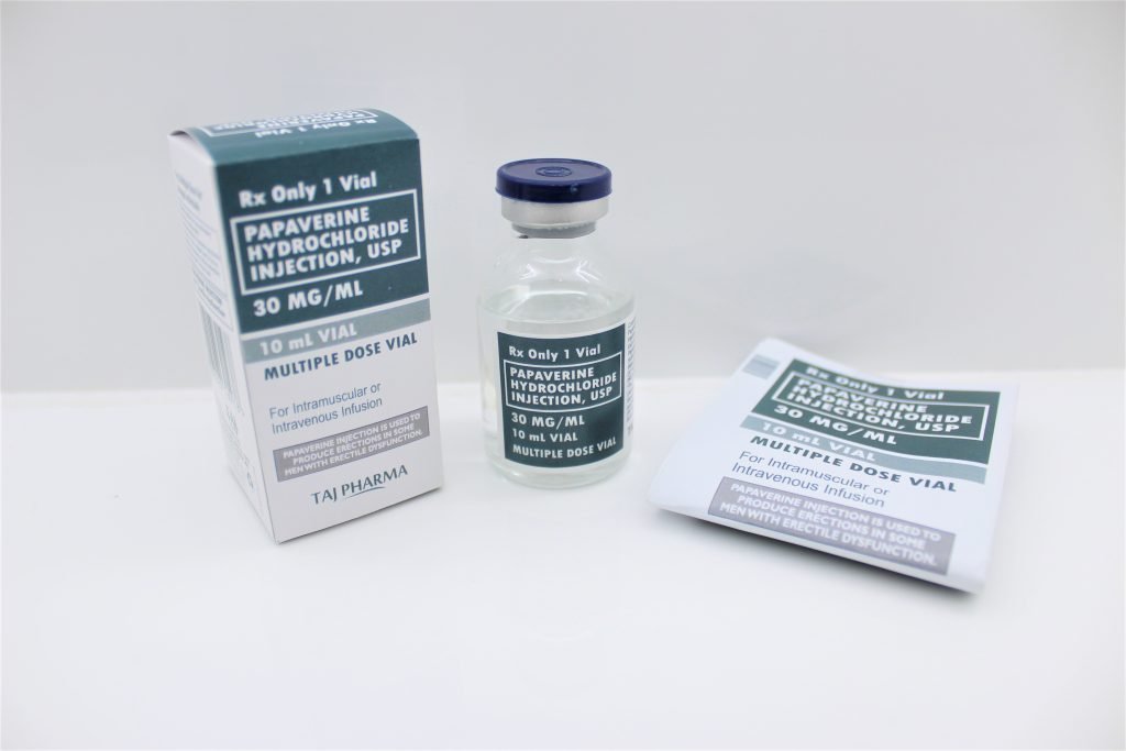 Papaverine Hydrochloride Injection 30mg per ml Retailers