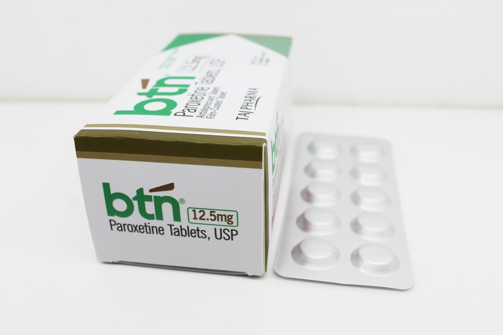 Paroxetine 12.5mg Tablets, Suppliers, Exporters in India