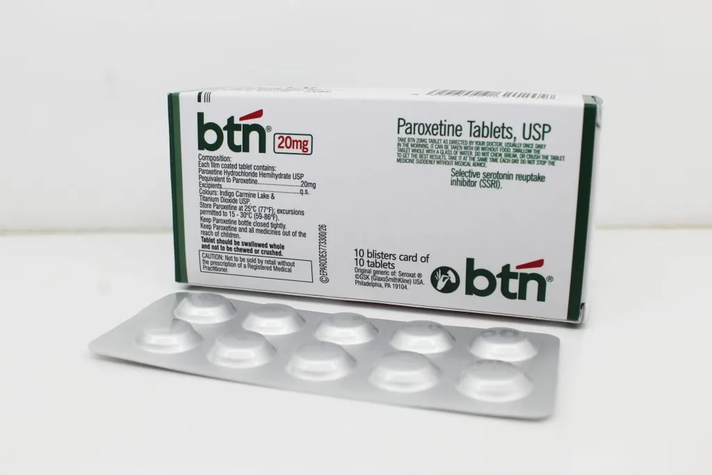 Paroxetine 20mg Tablets Manufacturers PAN India Suppliers Exporters