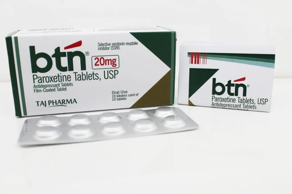 Paroxetine 20mg Tablets PAN India Manufacturer