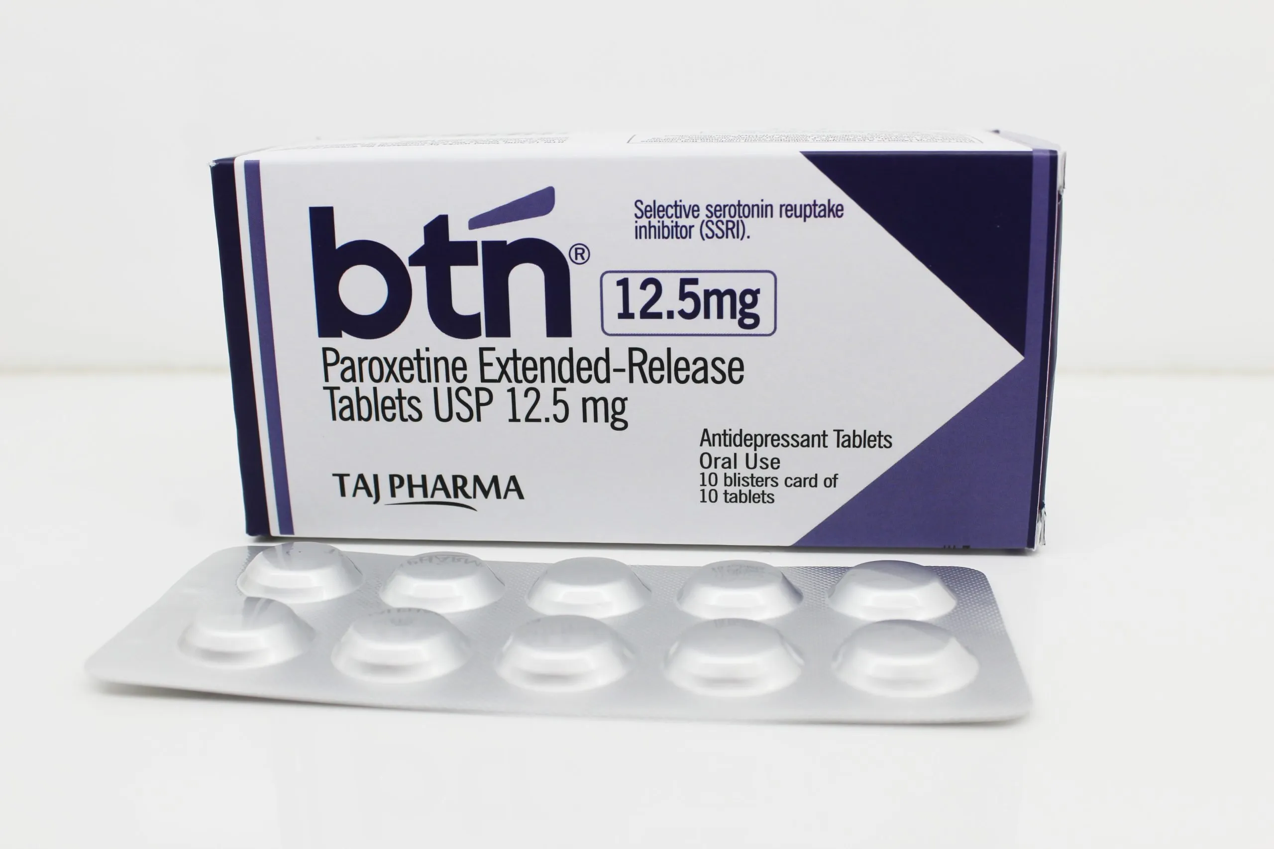 Paroxetine Extended-release Tablets 12.5mg Manufacturer Supplier and PCD Pharma Franchise