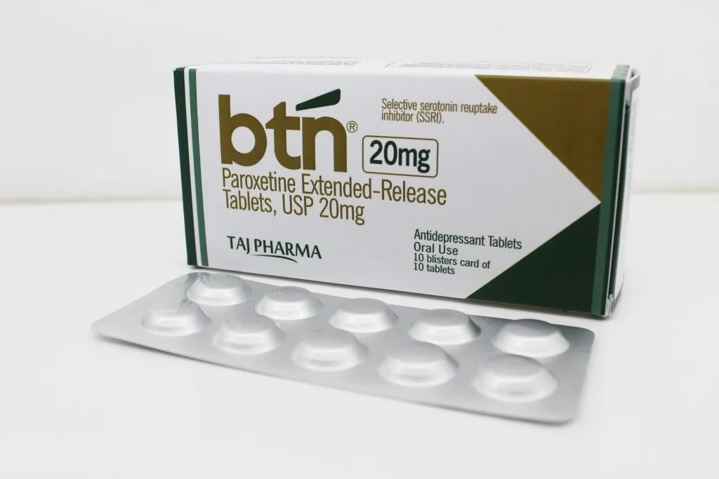 Paroxetine Extended-release Tablets 20mg Manufacturer Suppliers in India