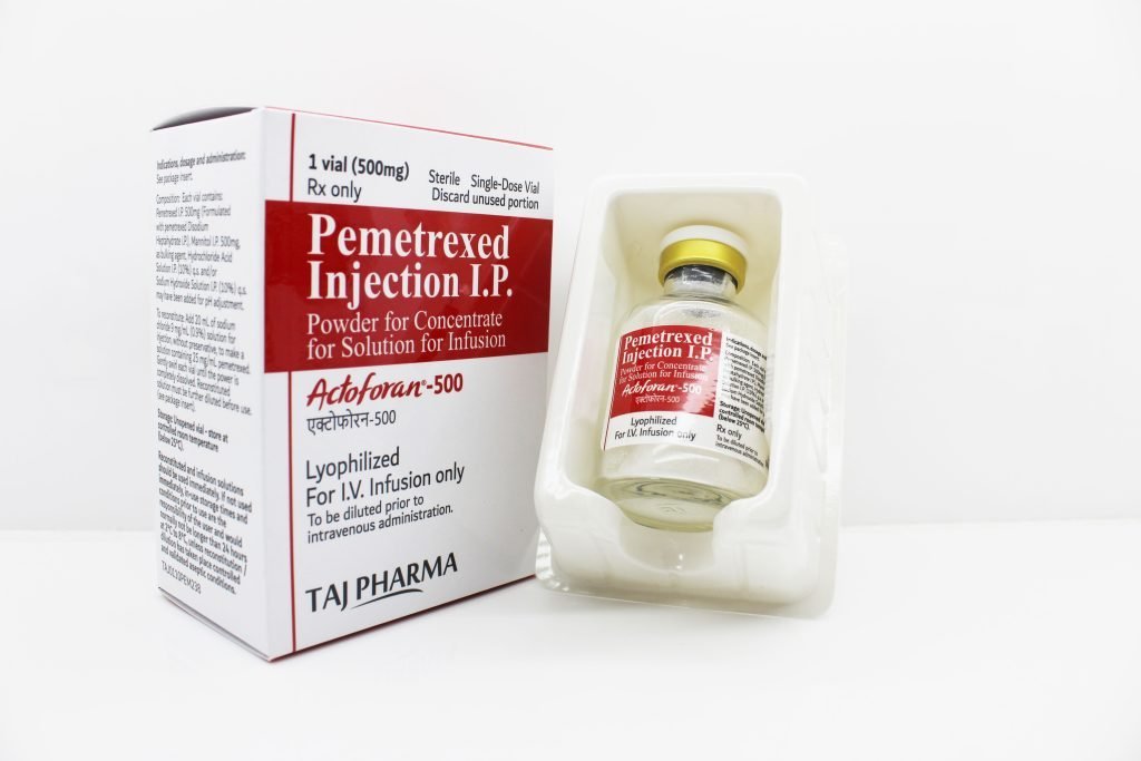 Pemetrexed Injection IP 500mg Suppliers India