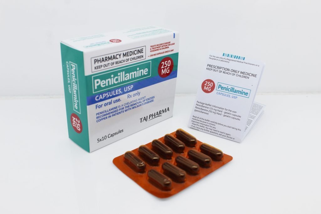 Penicillamine Capsules USP Supplier PAN India
