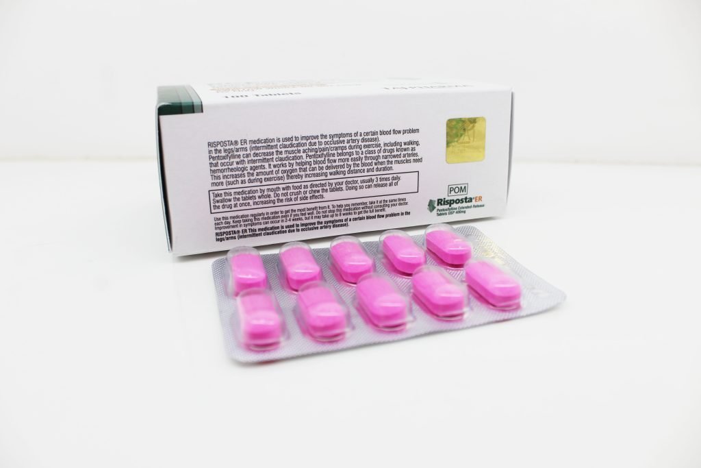 Pentoxifylline Extended-Release 400mg Tablets Exporters in India
