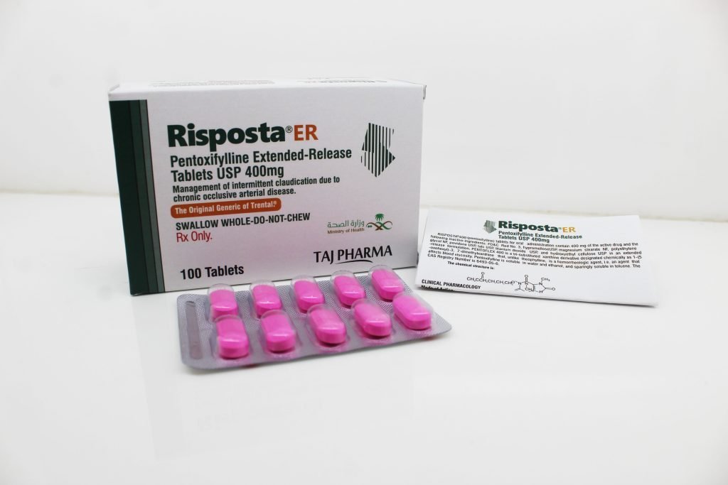 Pentoxifylline Extended-Release 400mg Tablets PAN India Manufacturer