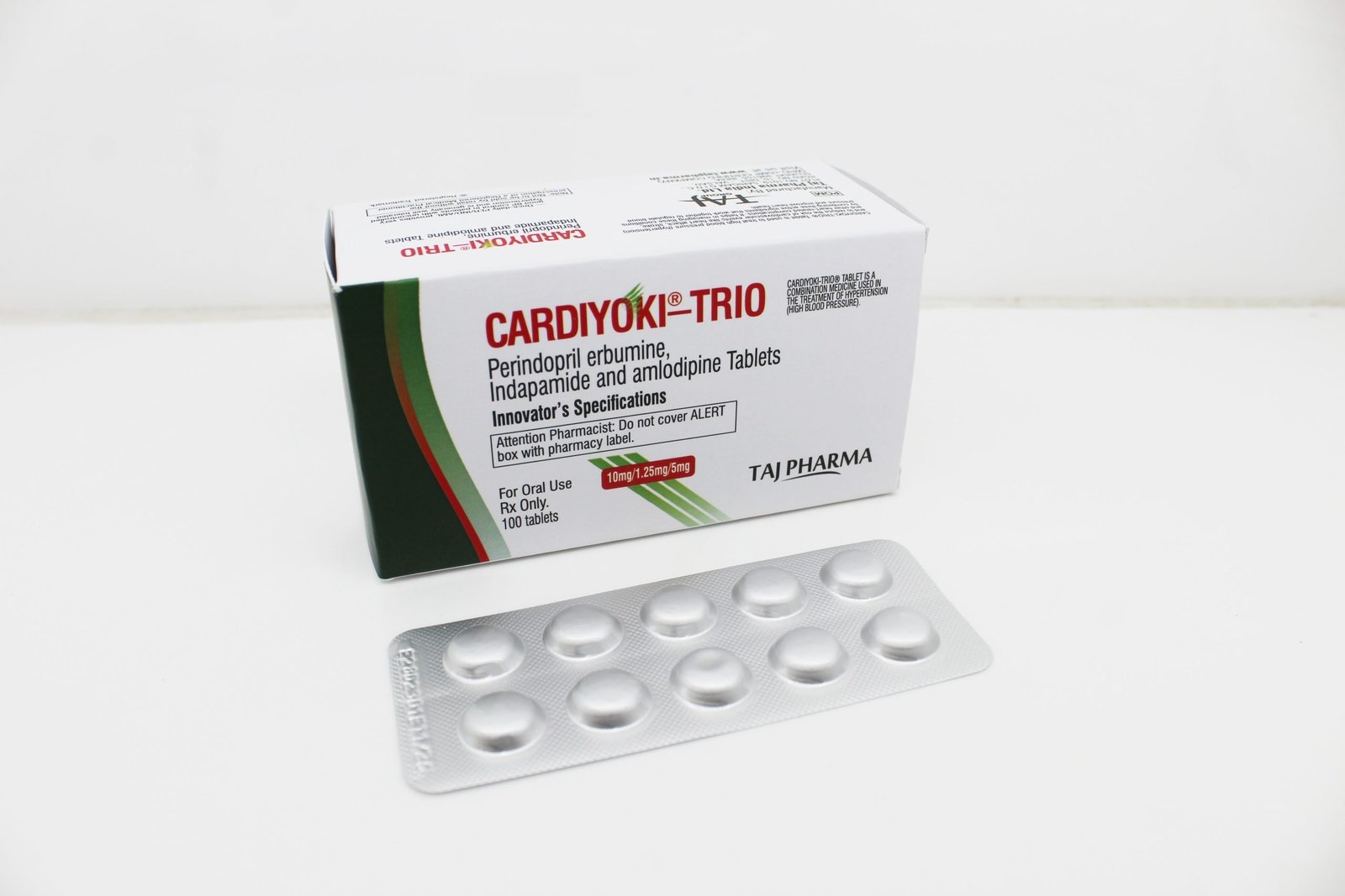 Perindopril Erbumine 10mg, Indapamide 1.25mg, Amlodipine 5mg Tablets Manufacturer Supplier and PCD Pharma Franchise