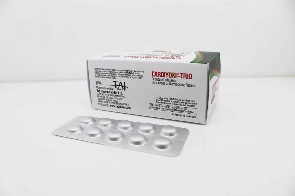 Perindopril Erbumine 10mg, Indapamide 1.25mg, Amlodipine 5mg Tablets Manufacturer from Mumbai