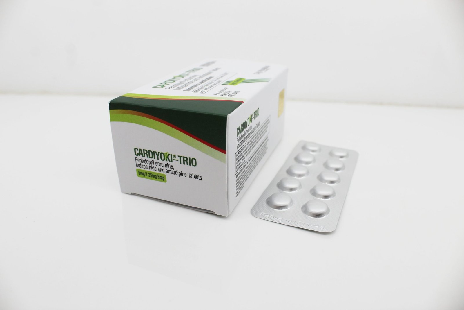 Perindopril erbumine 5mg, Indapamide 1.25mg, Amlodipine 5mg Tablets Manufacturer & Supplier