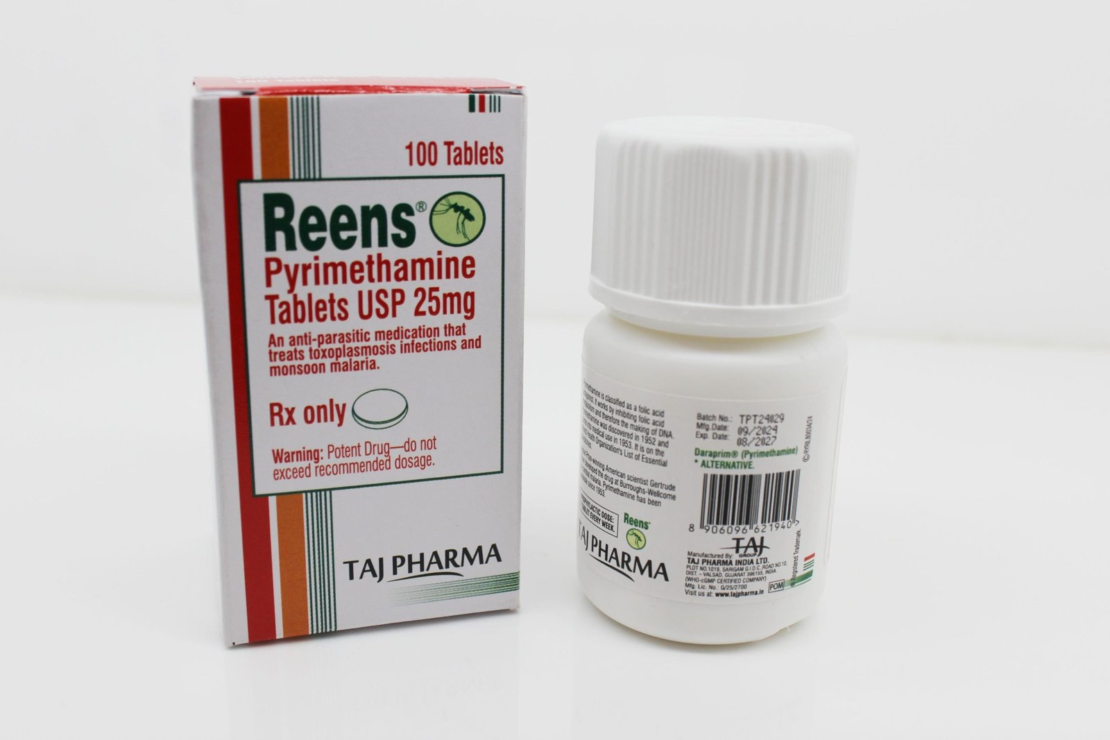 Pharmaceutical Tablet - Pyrimethamine Tablets 25mg Manufacturer from Mumbai