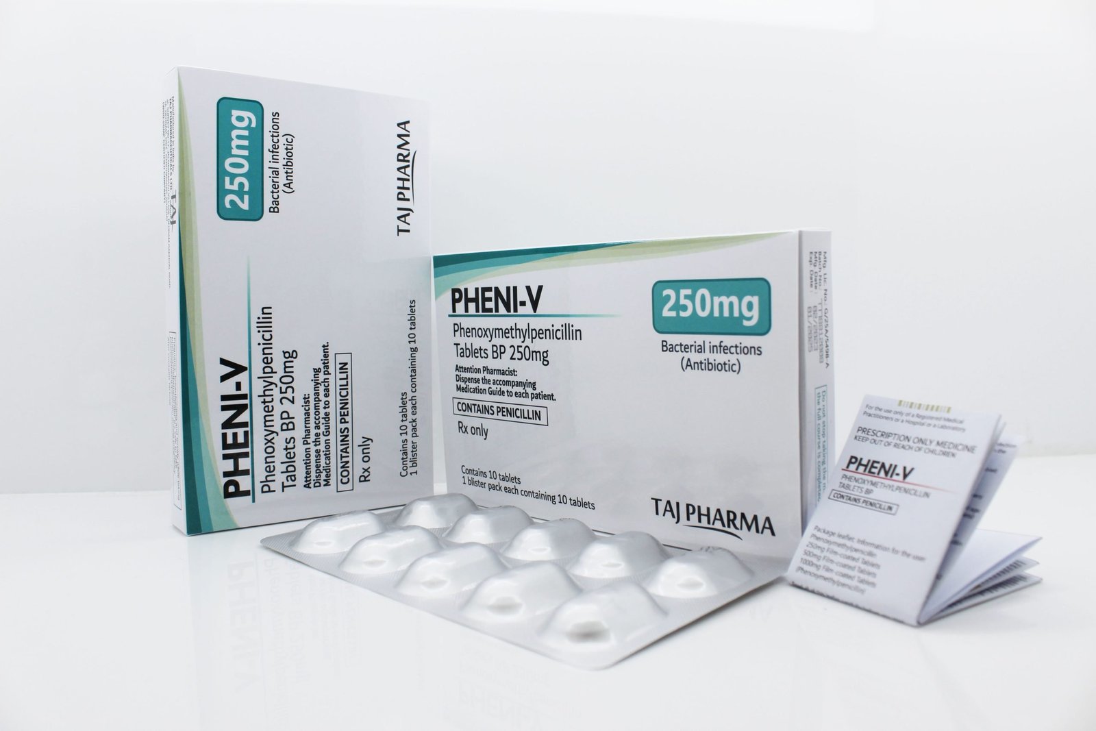 Top Phenoxymethylpenicillin Tablets BP 250mg Manufacturer from Mumbai