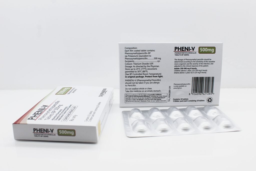 Phenoxymethylpenicillin Tablets BP 500mg Dealers across India