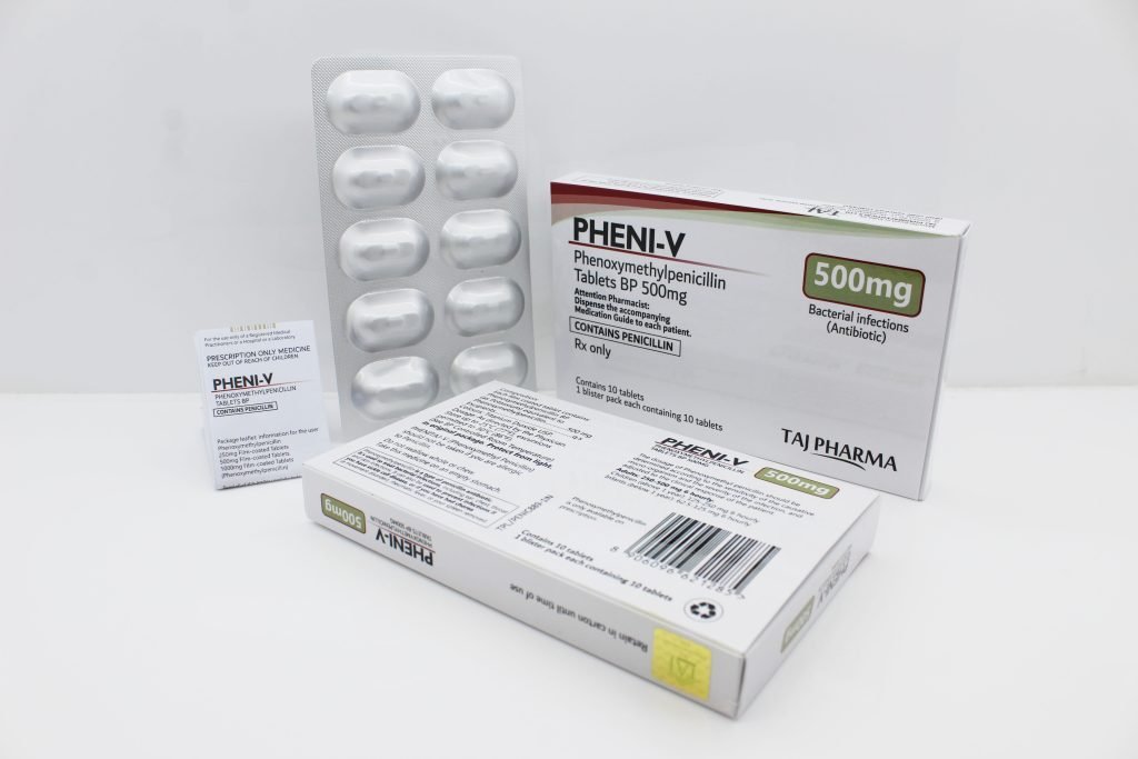 Phenoxymethylpenicillin Tablets BP 500mg Manufacturer PCD Pharma Franchise