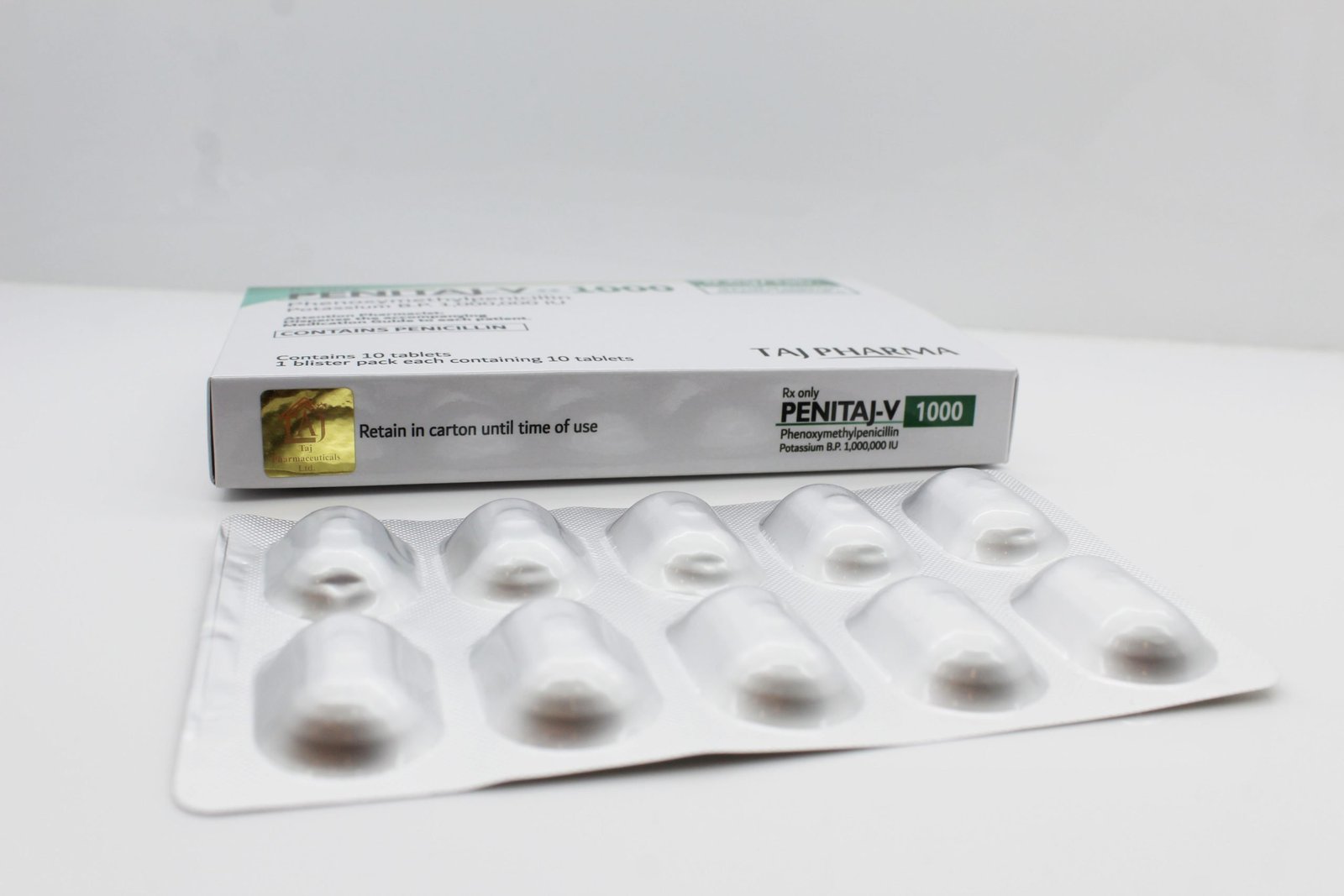 Phenoxymethylpenicillin Tablets BP 1,000,000 I.U. Manufacturer Supplier