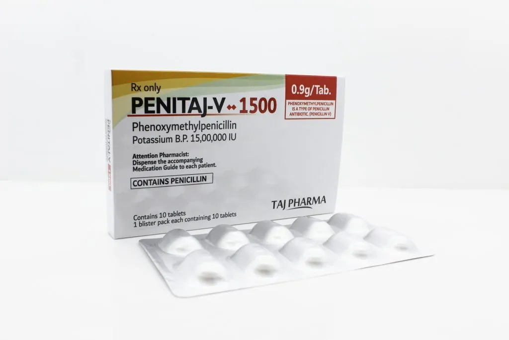 Phenoxymethylpenicillin Potassium Tablets 1500000IU Manufacturer Supplier