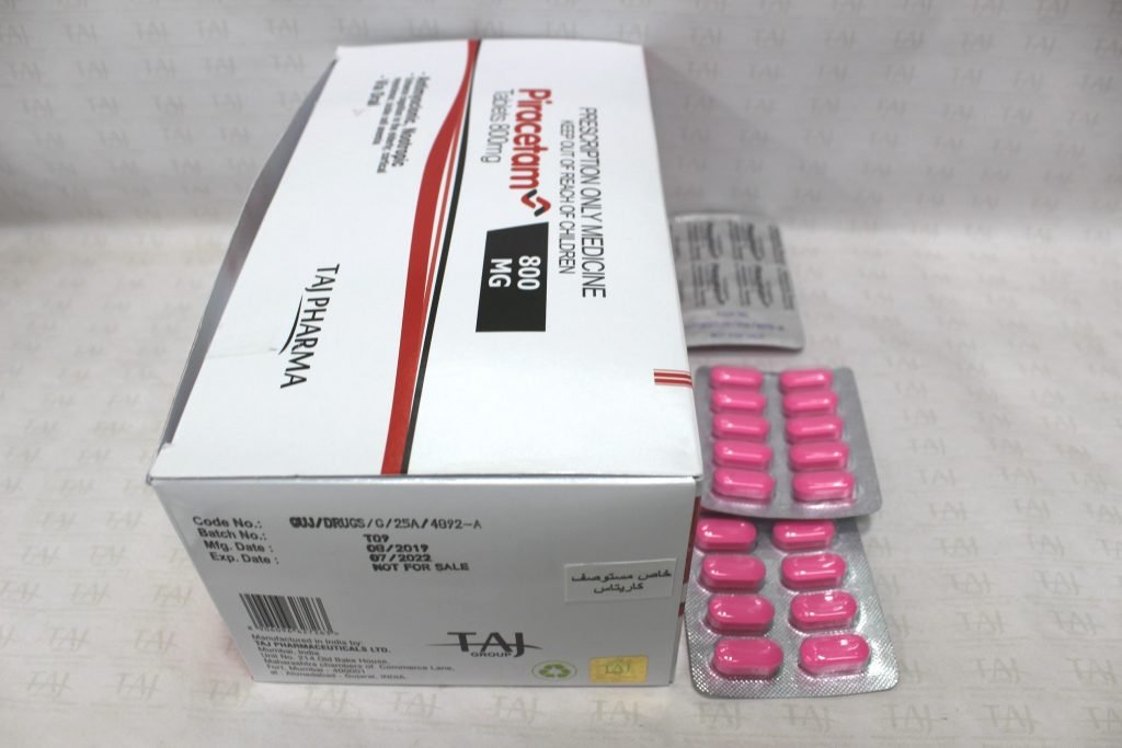 Piracetam Tablets 800 mg Taj Pharma