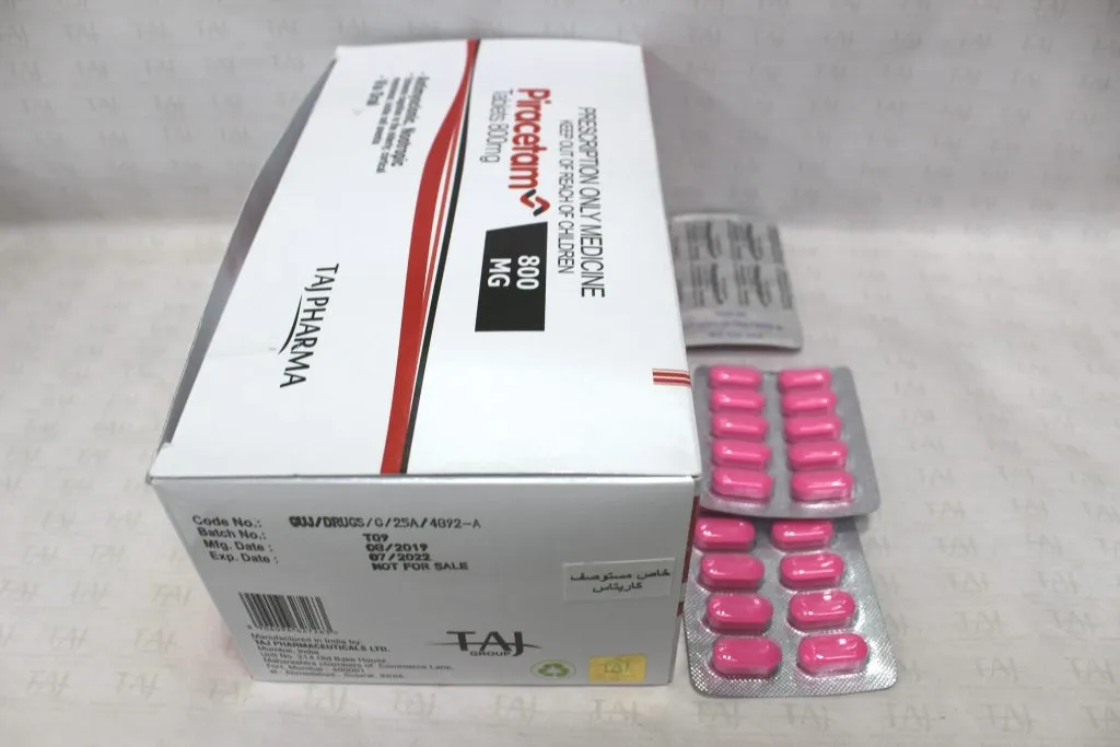 Piracetam Tablets 800 mg Taj Pharma