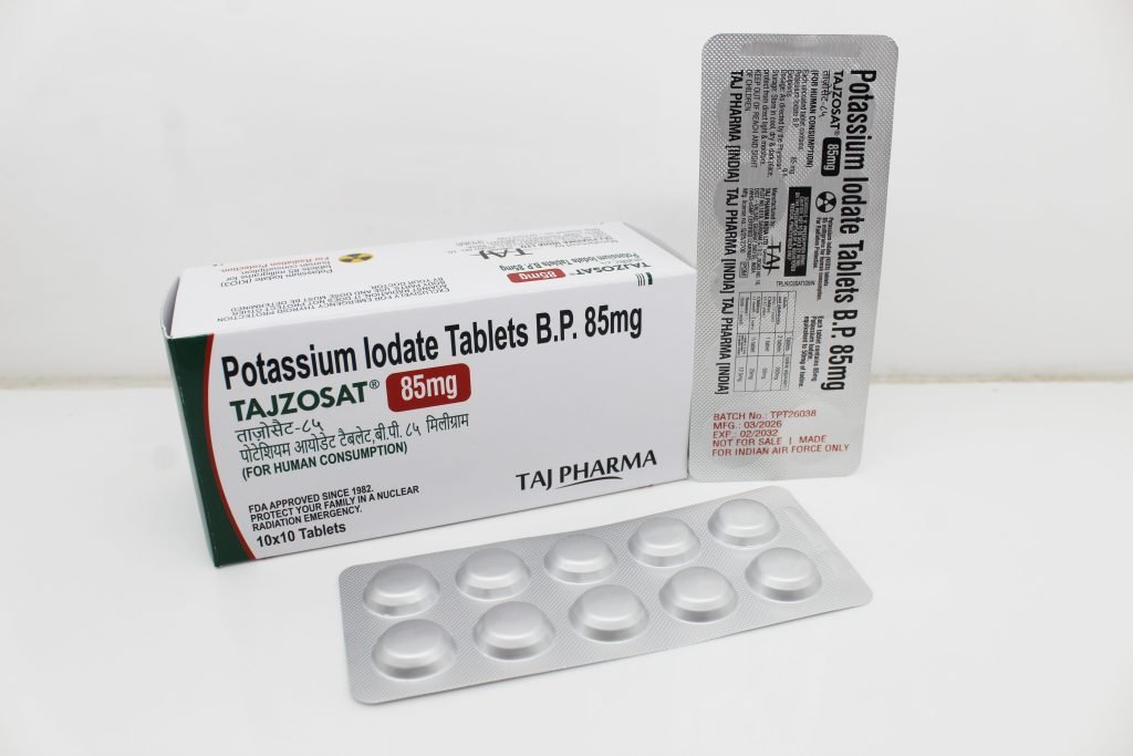 Potassium Iodate Tablets 85mg Manufacturer, Supplier in Vapi, Gujarat