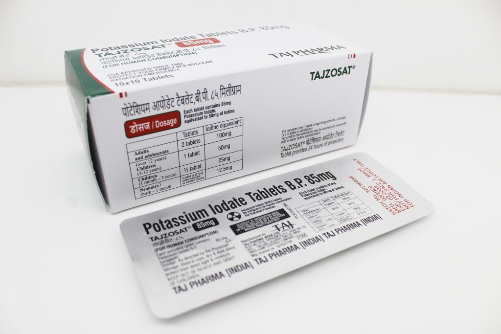 Potassium Iodate Tablets 85mg Manufacturer in Mumbai