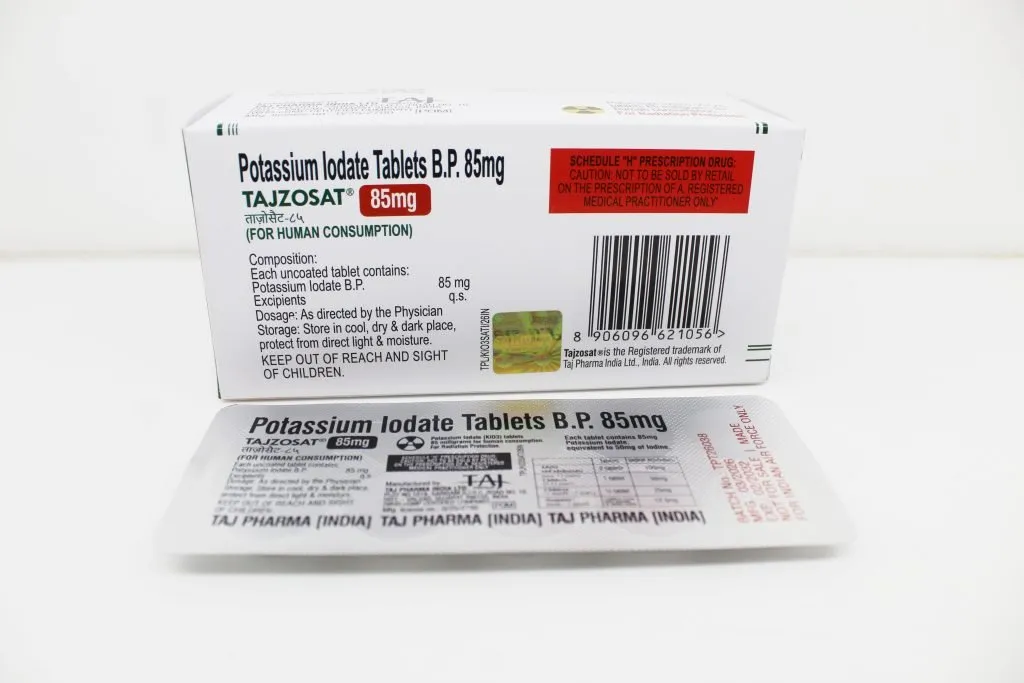 Potassium Iodate Tablets BP 85mg Manufacturers
