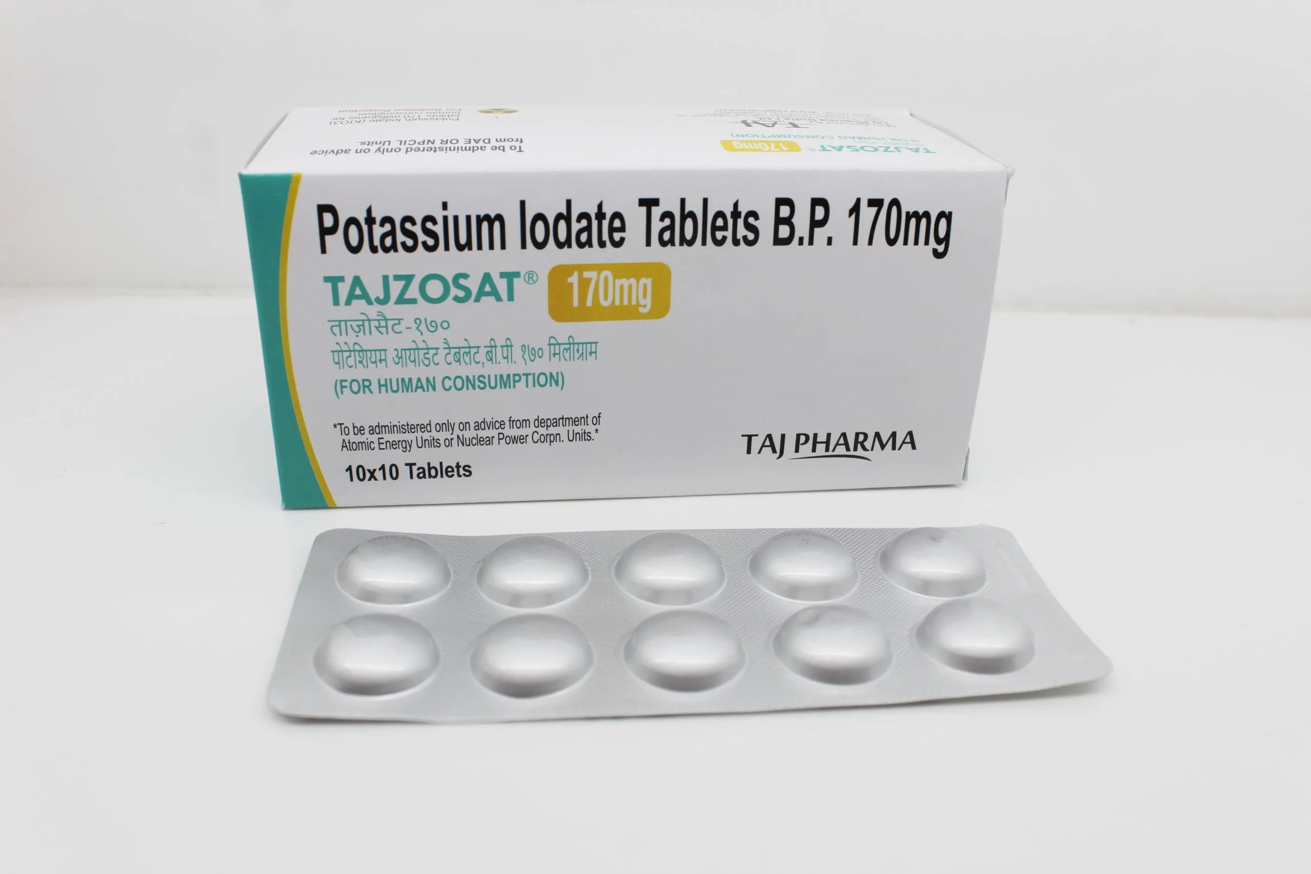 Potassium Iodate Tablets 170mg Supplier PAN India