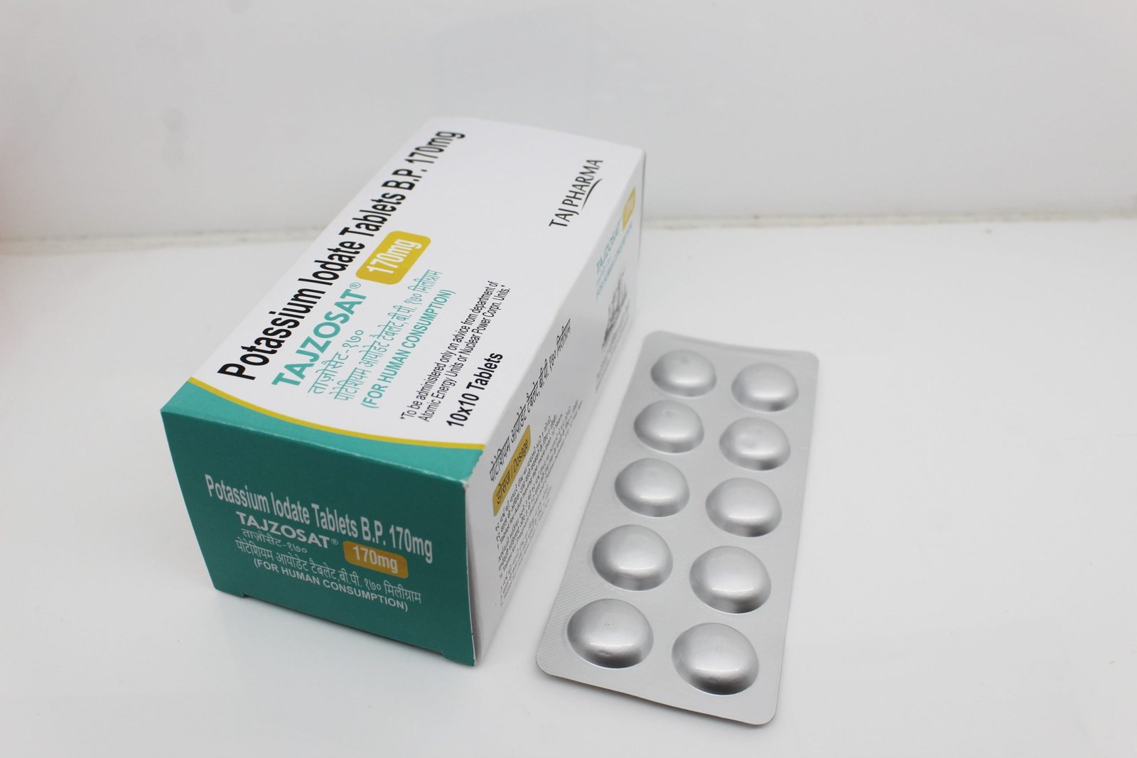 Potassium Iodate Tablets BP 170mg Exporters