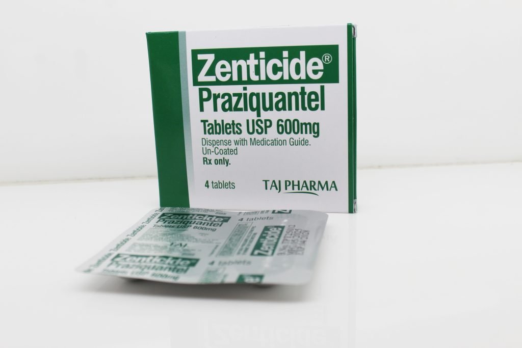 Praziquantel Tablets 600mg Manufacturers India & Pioneer Exporters