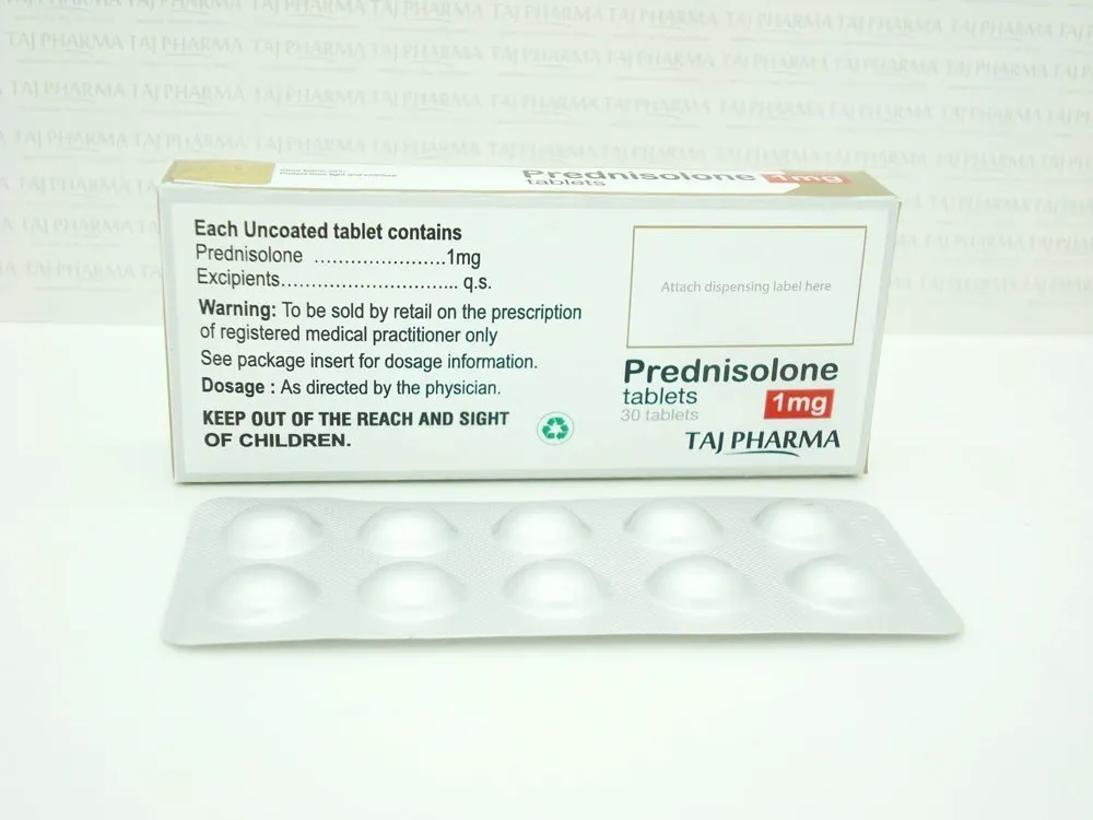 Prednisilone 1mg tablets
