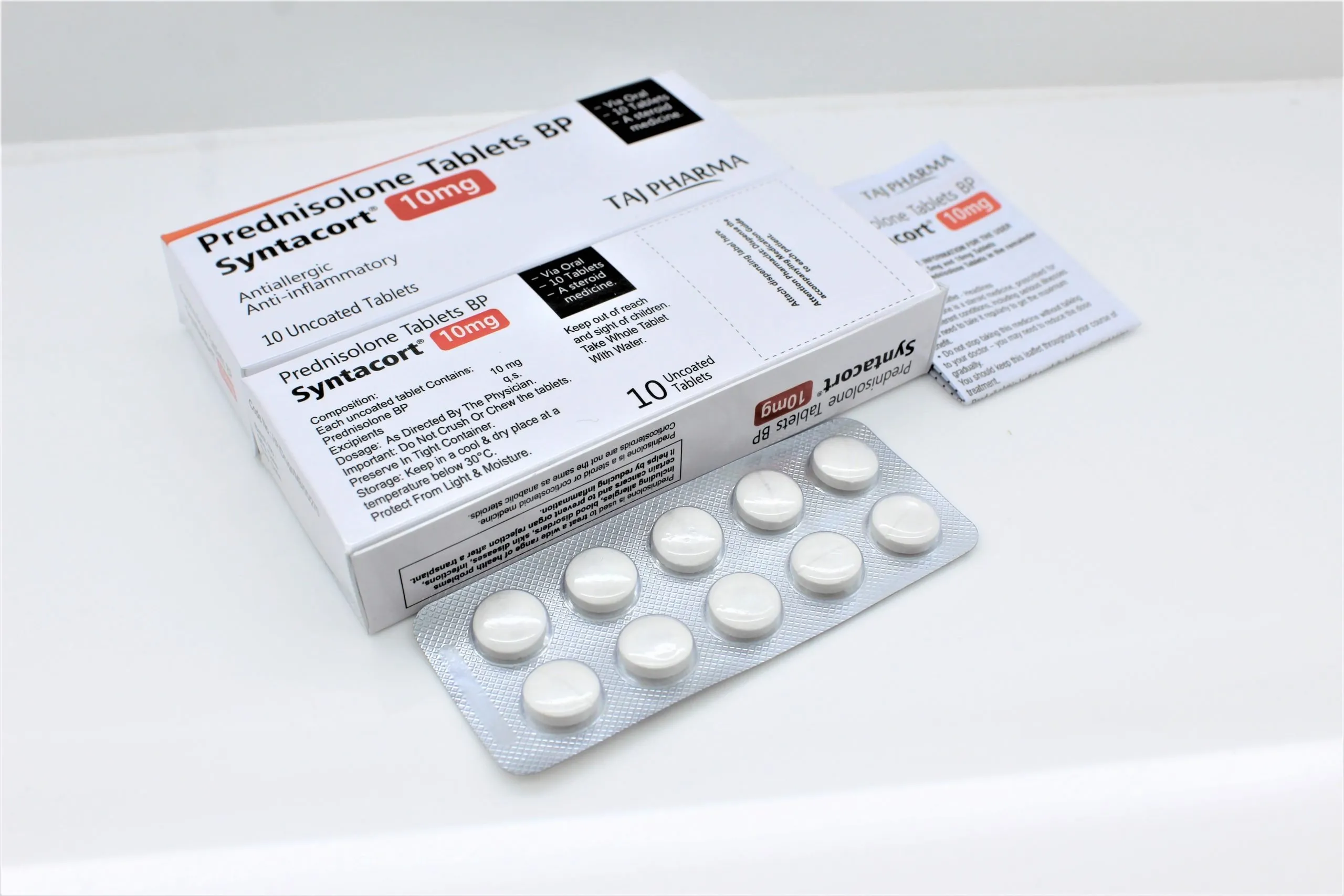 Taj Pharma India is Prednisolone Tablets 10mg Manufacturer in India and Prednisolone Tablet exporter in India, and Hyperuricemia and gout Supplier in India.