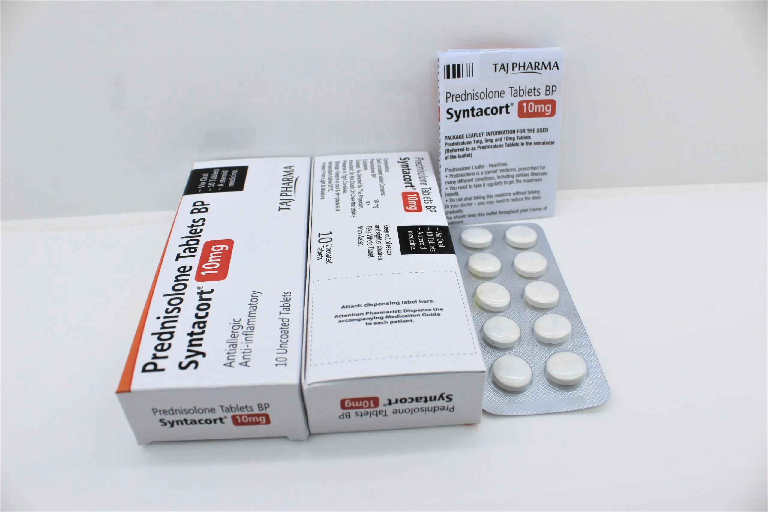 Taj Pharma India is one of the prominent Prednisolone Tablets 10mg Suppliers, exporters & Manufacturers in PAN India. FDA & GMP Approved Contract Manufacturers. Taj Pharma is well known Prednisolone Tablets BP supplier & Manufacturer in PAN India. FDA & GMP Approved Contract Manufacturers, Exporter.
