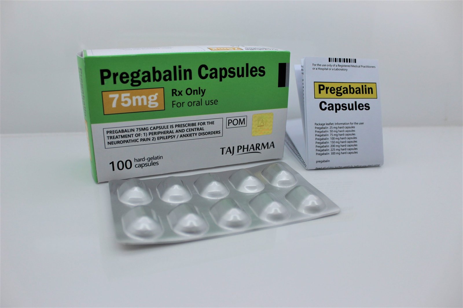 The company carries the rich experience in manufacturing of Pregabalin Capsules 75mg.