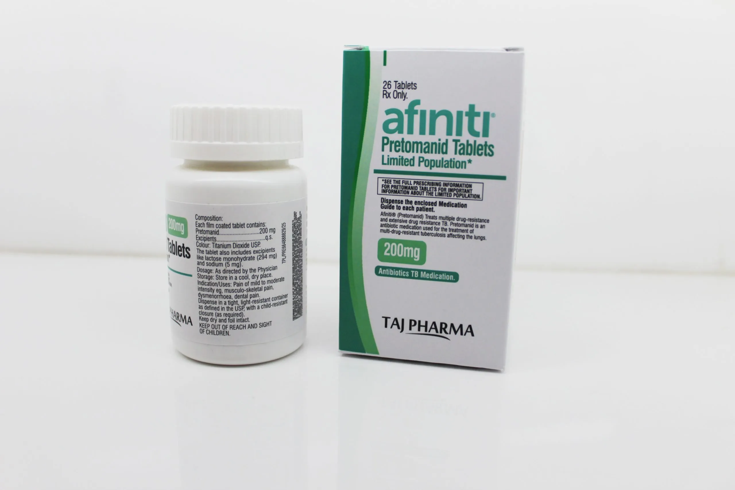 Pretomanid 200mg Tablets Manufacturer Suppliers in India