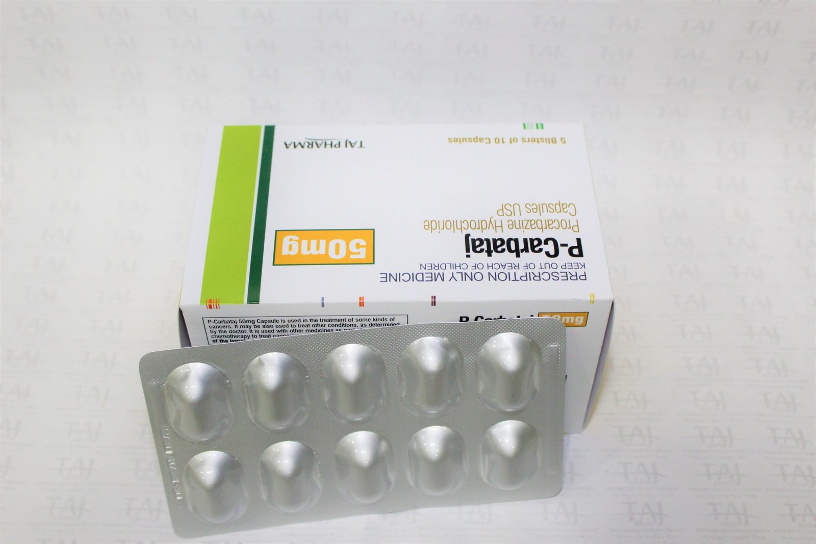 Procarbazine hydrochloride capsules Manufacturers & Suppliers in India