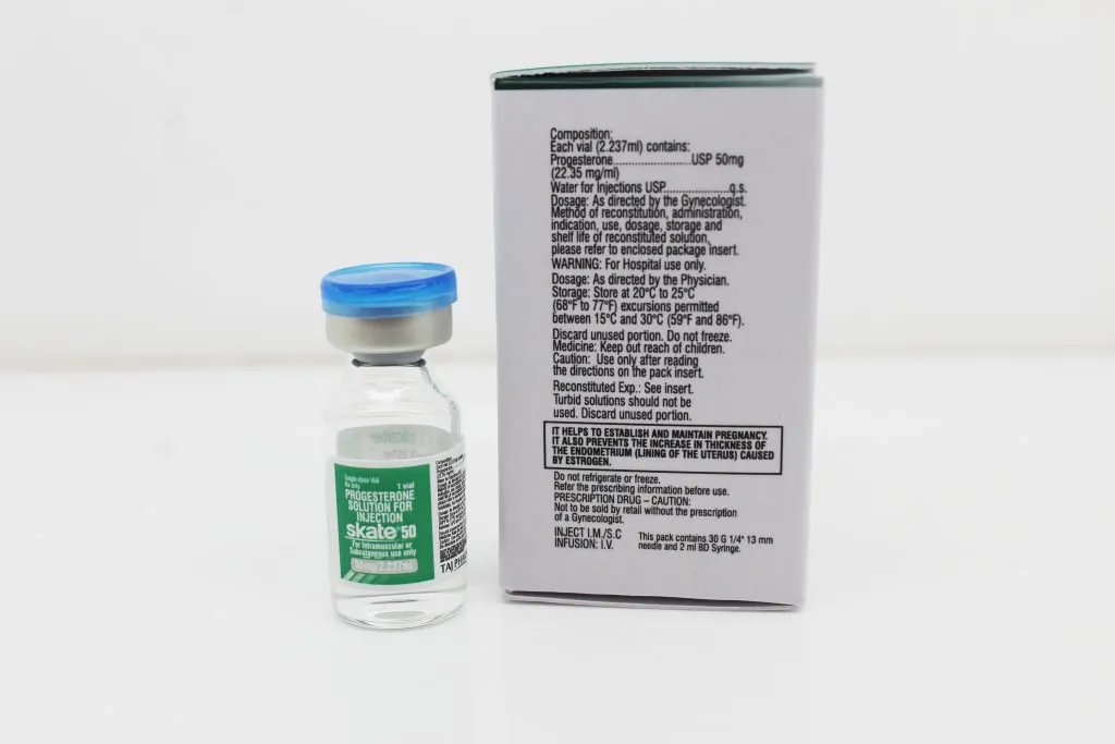 Progesterone Solution for Injection 50mg Manufacturer from Mumbai