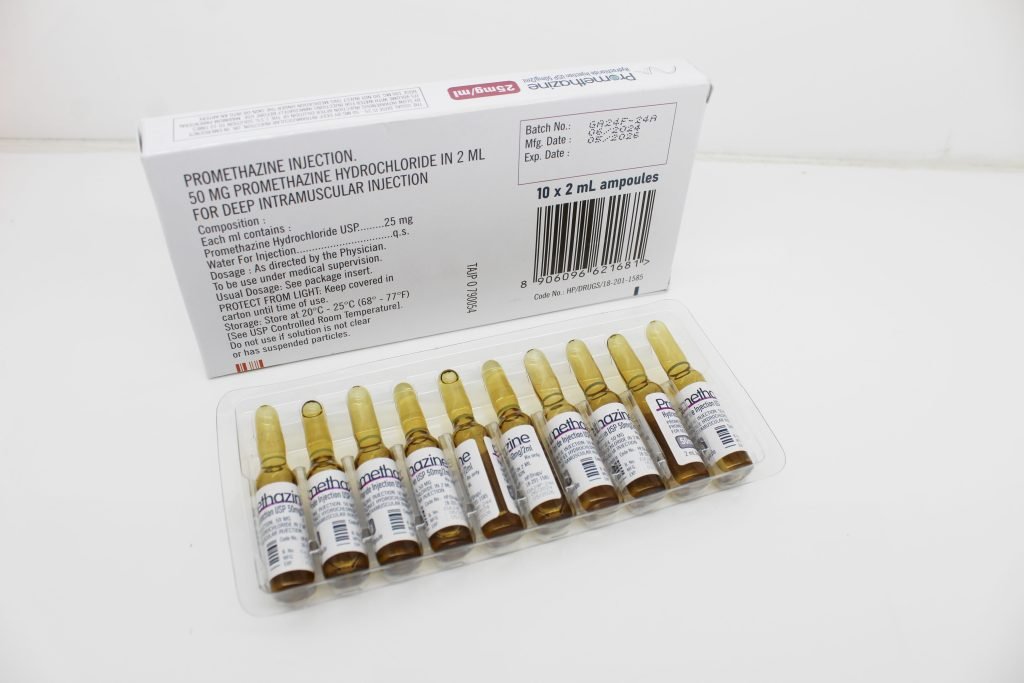 Promethazine Hydrochloride Injection USP 50mg Manufacturer PCD Pharma Franchise